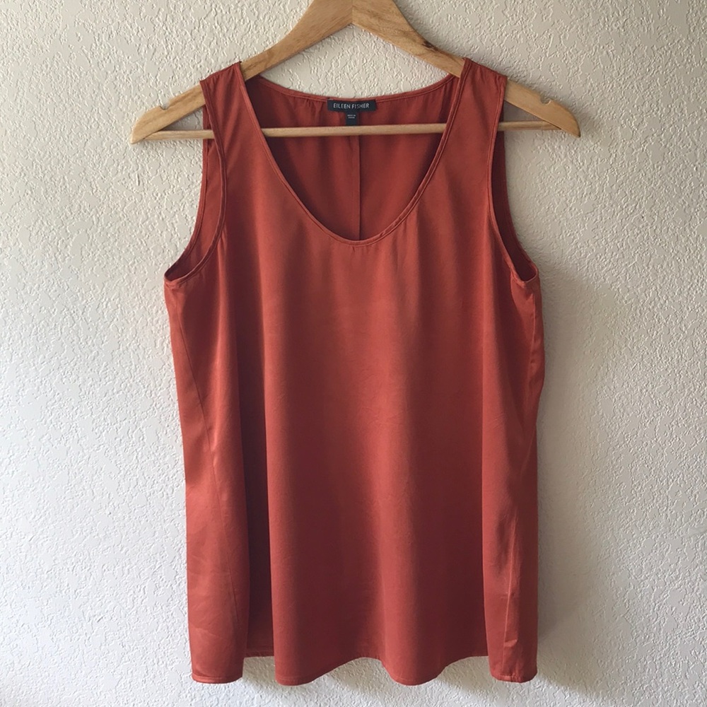 Eileen Fisher silk top